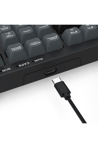 REDRAGON - K518GB-RGB Crux 108K KB - grey