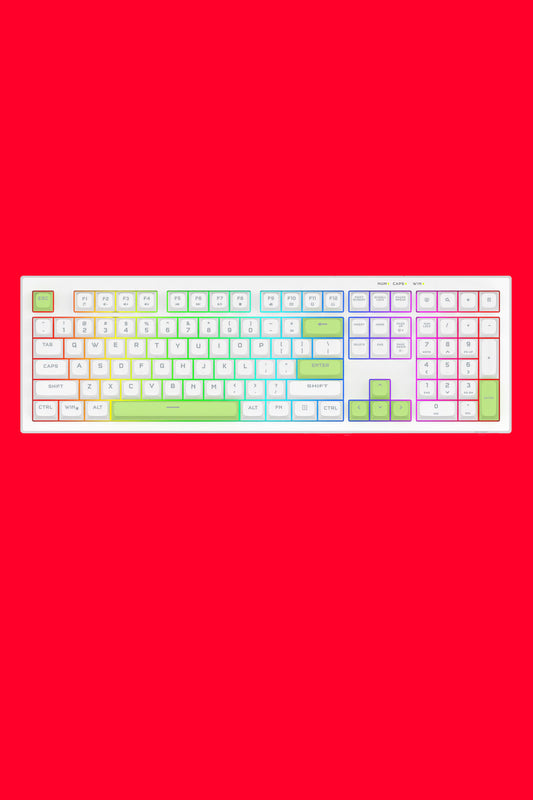 K518W-RGB Crux 108K Keyboard