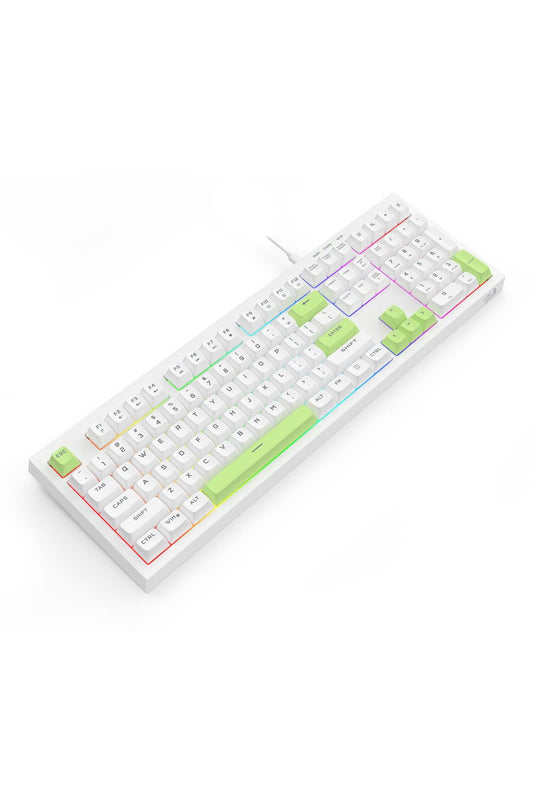 REDRAGON - K518W-RGB Crux 108K KB - white