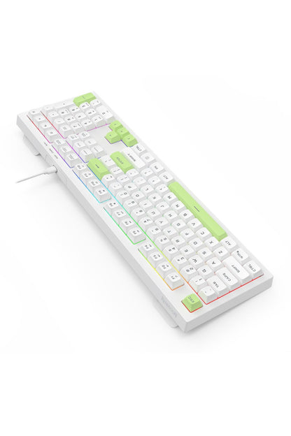 REDRAGON - K518W-RGB Crux 108K KB - white