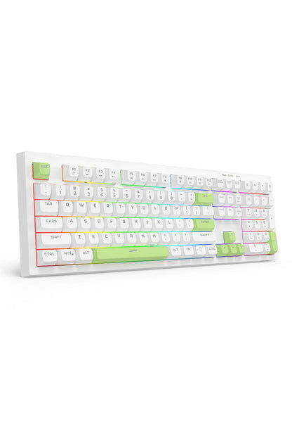 REDRAGON - K518W-RGB Crux 108K KB - white