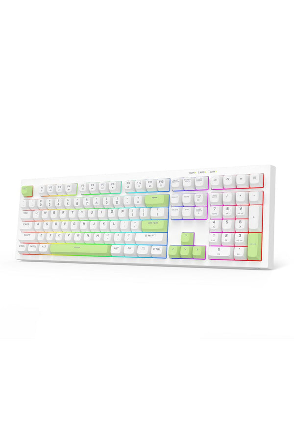 REDRAGON - K518W-RGB Crux 108K KB - white