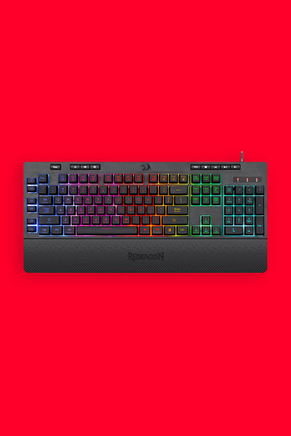 REDRAGON - K521-RGB Netherbane 104Key KB - black
