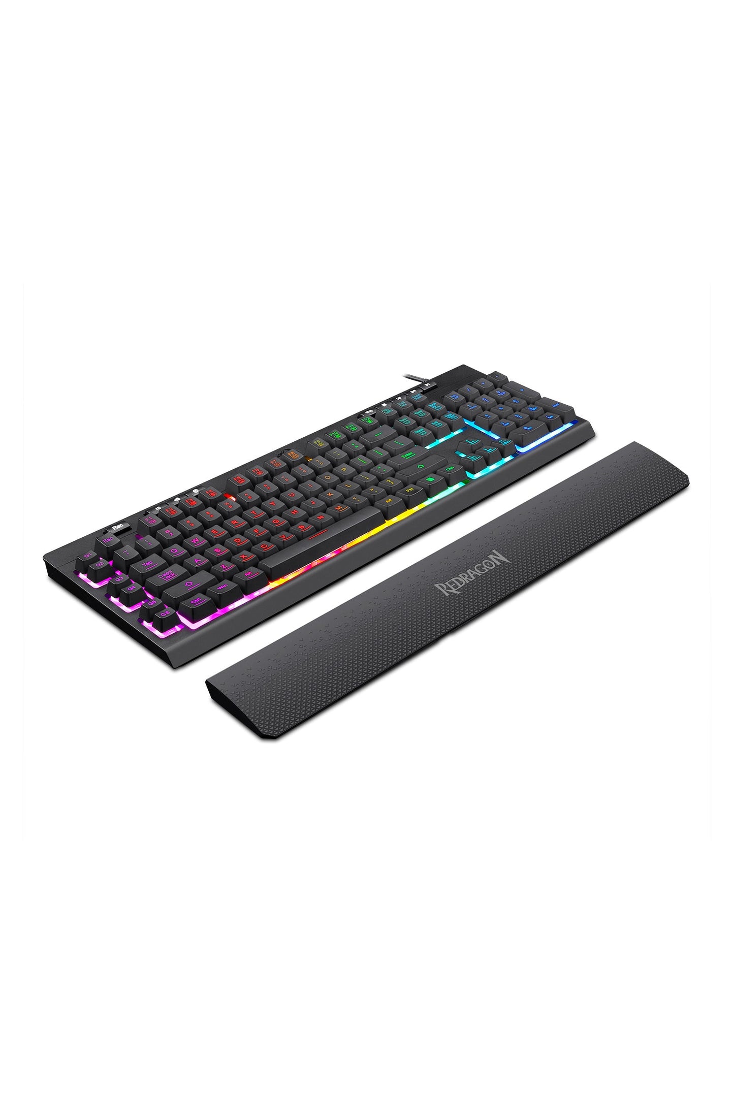 REDRAGON - K521-RGB Netherbane 104Key KB - black