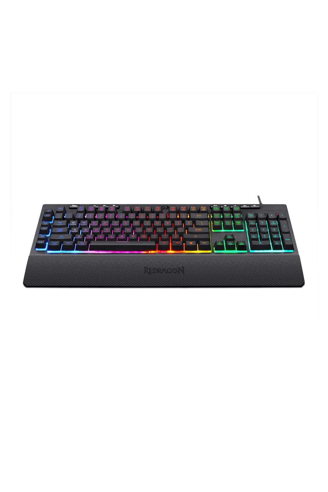 REDRAGON - K521-RGB Netherbane 104Key KB - black