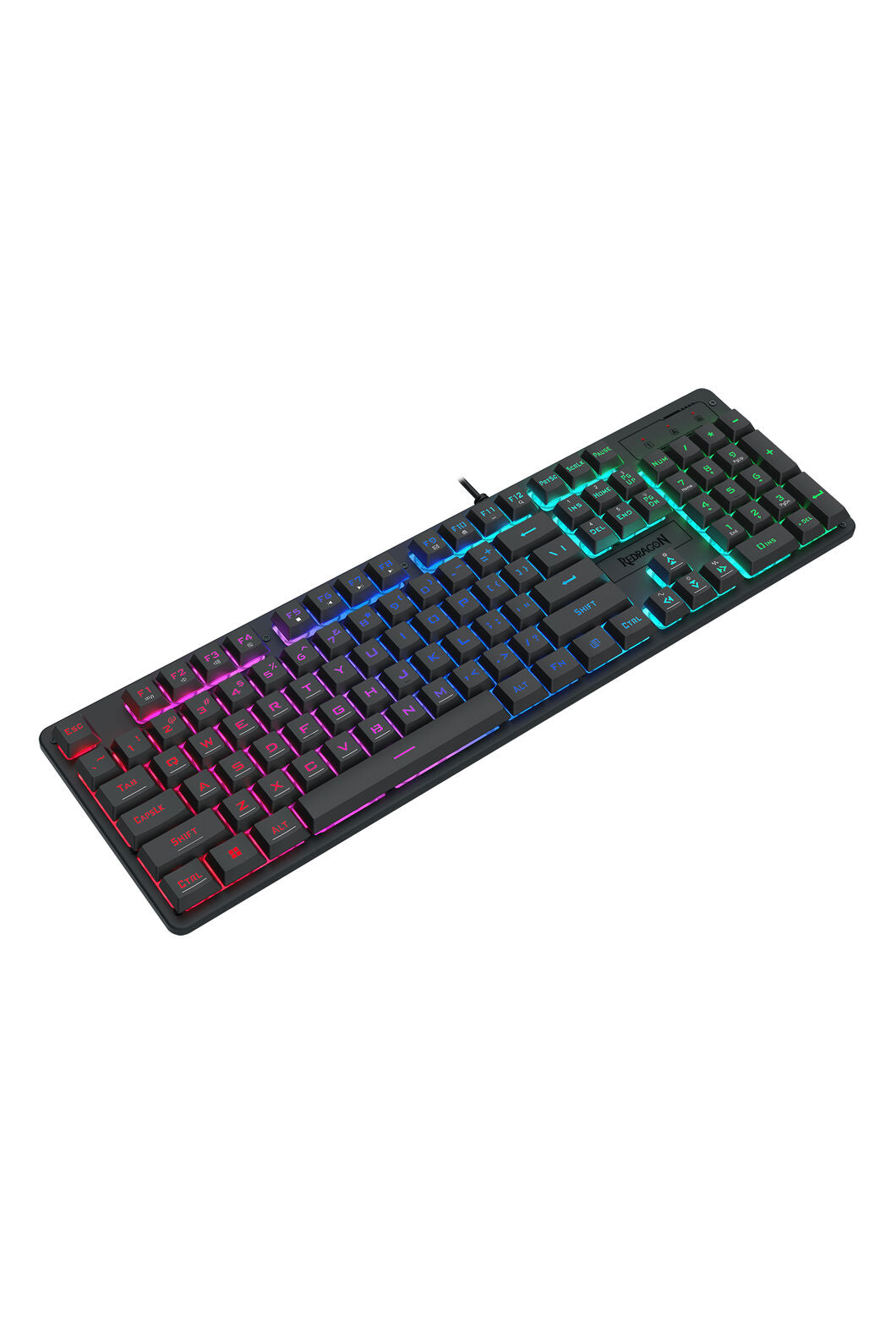 Redragon K521-RGB Netherbane Black Full-Size RGB Gaming Redragon K521-RGB Netherbane Black Full-Size RGB Gaming