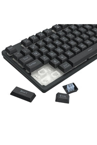 REDRAGON - K521-RGB Netherbane 104Key KB - black