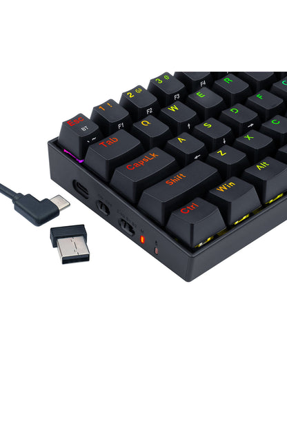 REDRAGON - K530RGB-PRO Draconic Elite KB - black