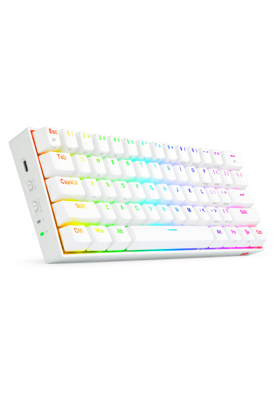 REDRAGON - K530WRGB-PRO Draconic Elite KB - white