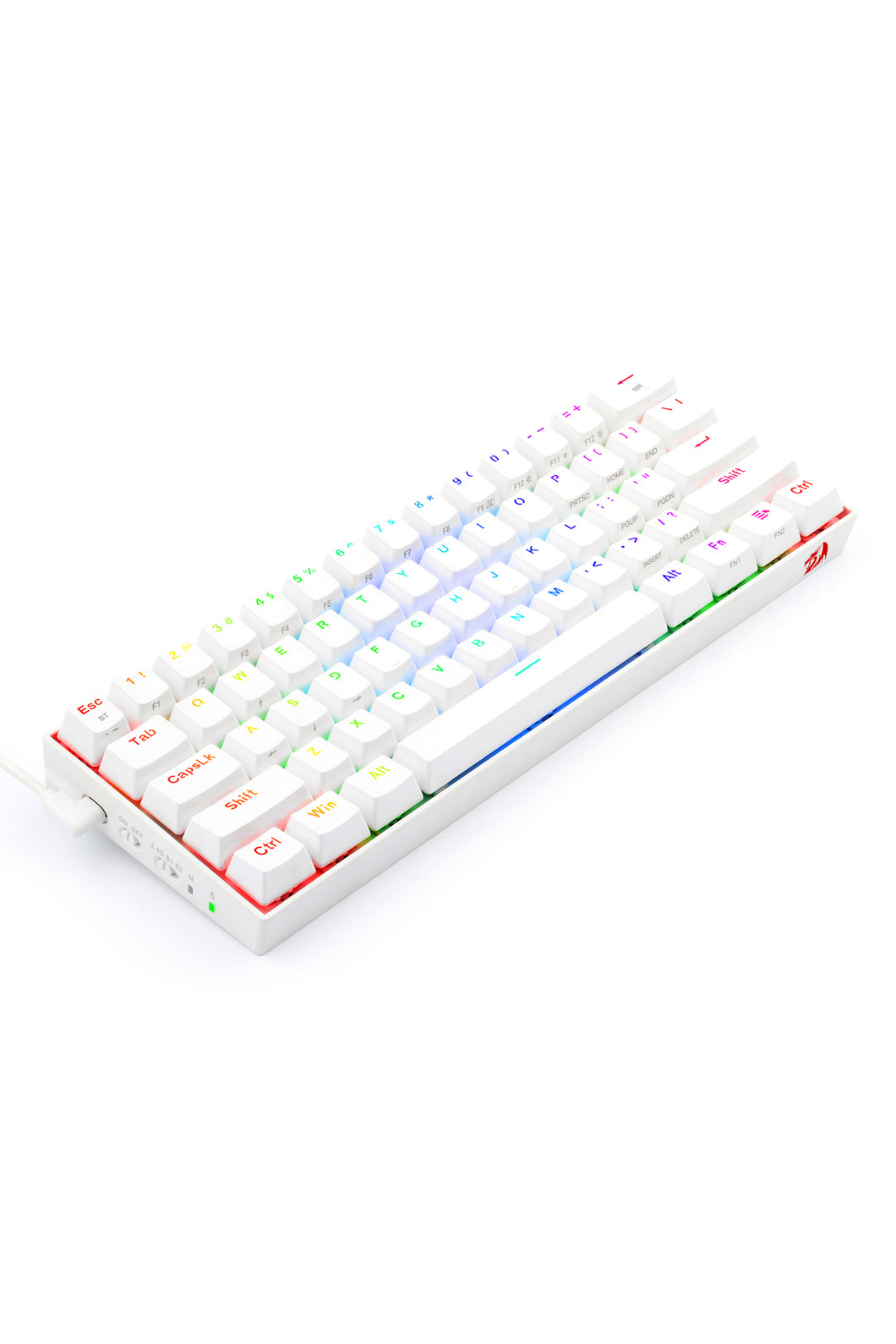 REDRAGON - K530WRGB-PRO Draconic Elite KB - white