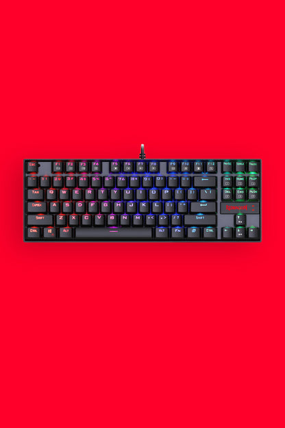 REDRAGON - K552RGB-1 Kumara Wired KB - black