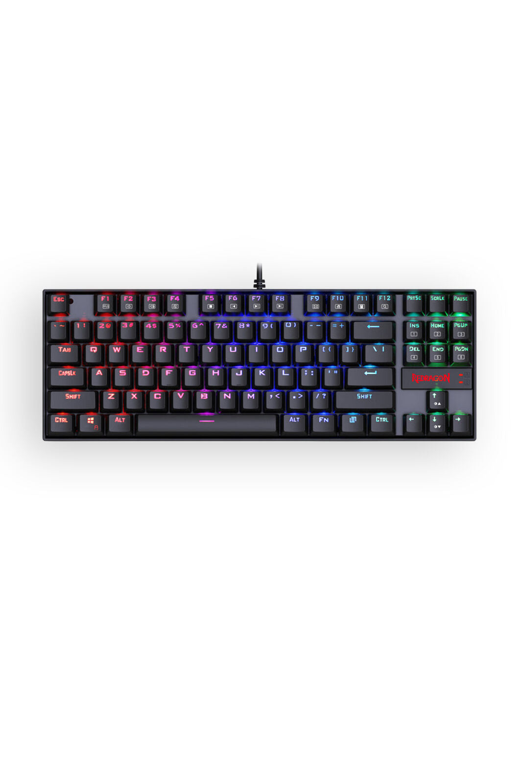REDRAGON - K552RGB-1 Kumara Wired KB - black