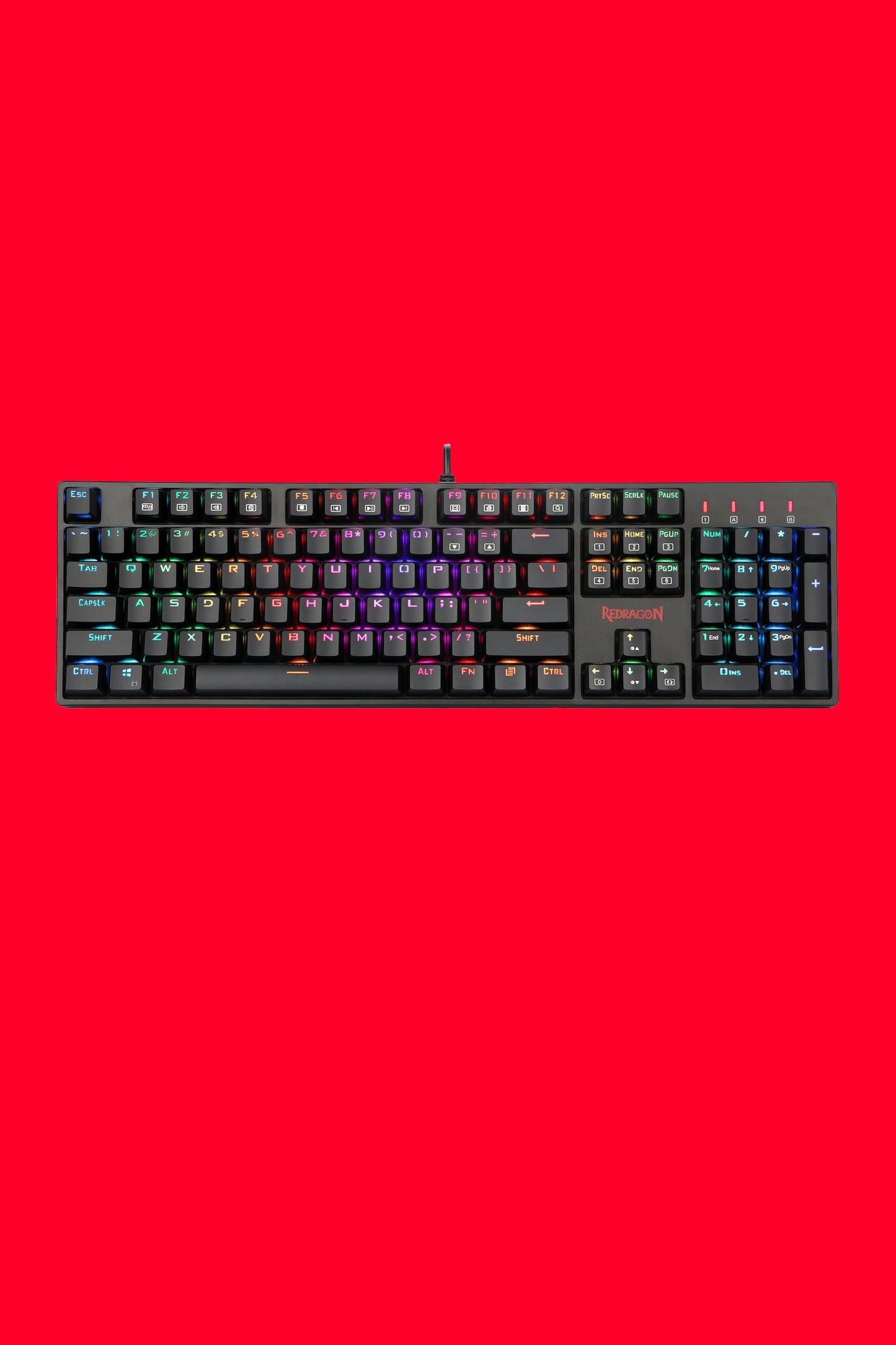 K582RGB Surara Red Switch Keyboard