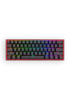 REDRAGON - Redragon K616-RGB Fizz Pro Black 65% Wireless Mechanical Keyboard - black