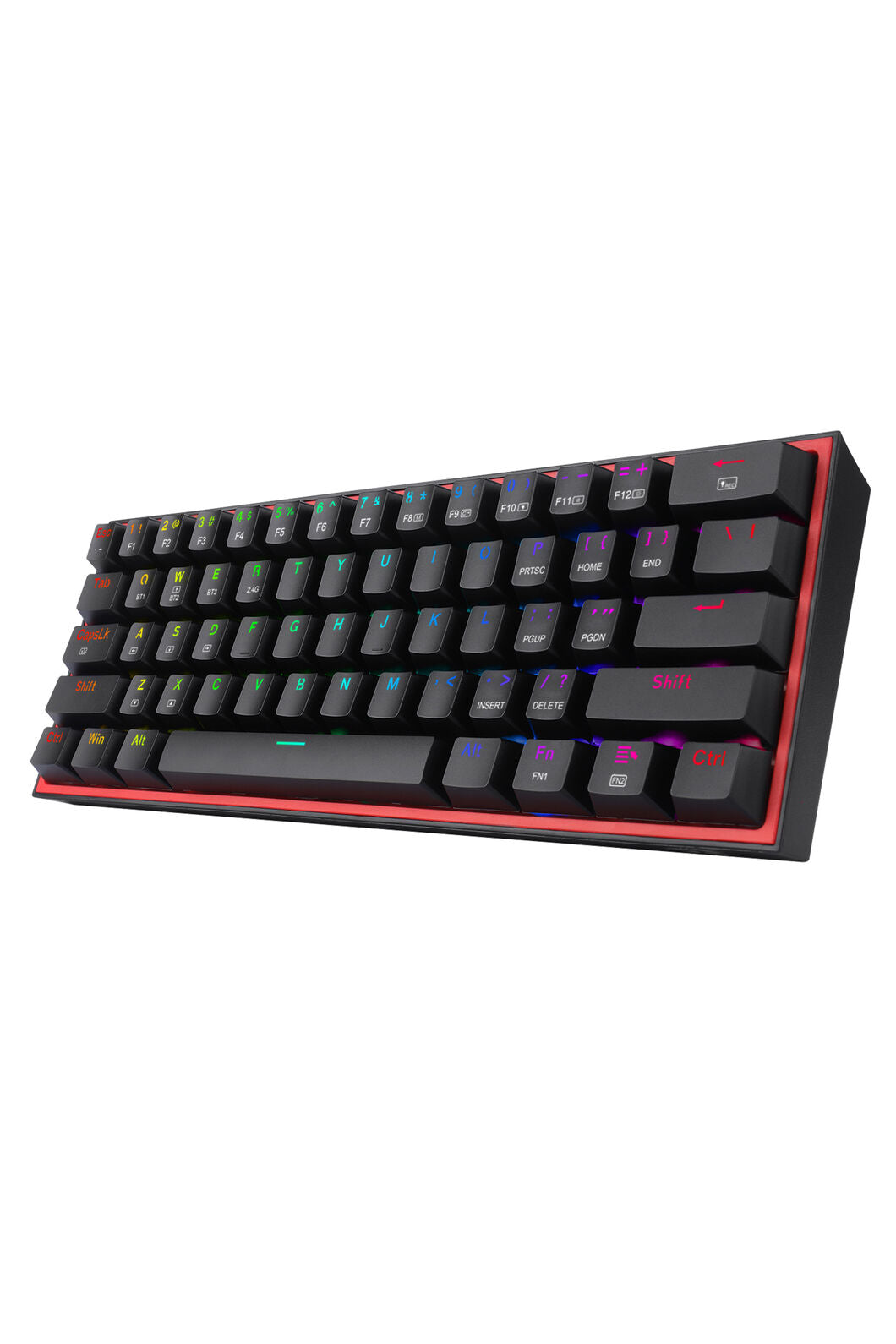 Redragon FIZZ RGB メカニカルキーボード Redragon K616-RGB Fizz Pro Black 65% Wireless Mechanical Keyboard