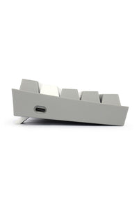 REDRAGON - Redragon K617-RGB Fizz White/Grey 60% Wired Mechanical Keyboard - white-grey