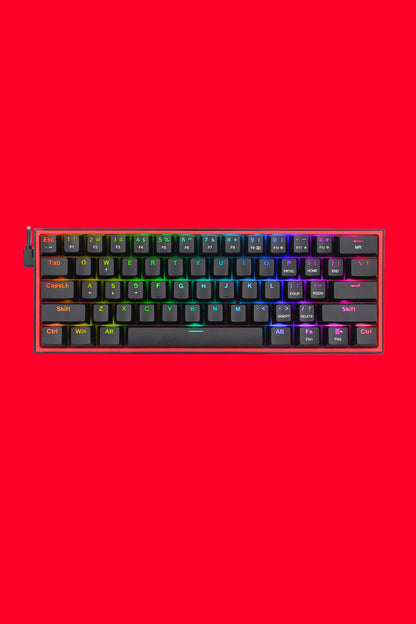 K617-RGB Fizz 61 Key Wired Keyboard