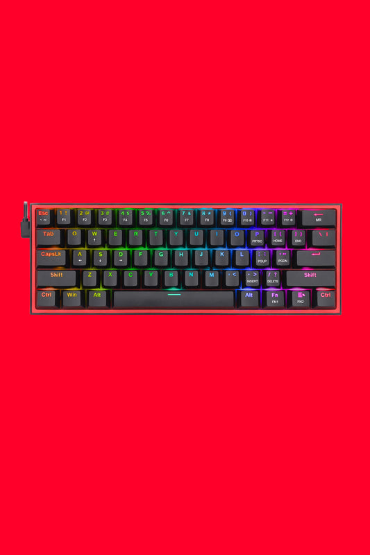 K617-RGB Fizz 61 Key Wired Keyboard