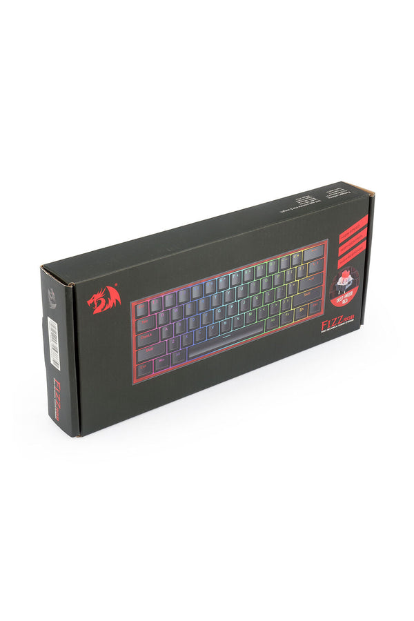 REDRAGON - K617-RGB Fizz 61Key Wired KB - grey