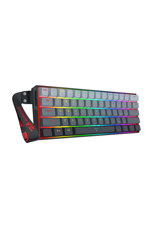 REDRAGON - K617GGB-RGB-MP Fizz RT 61KeyKB - grey