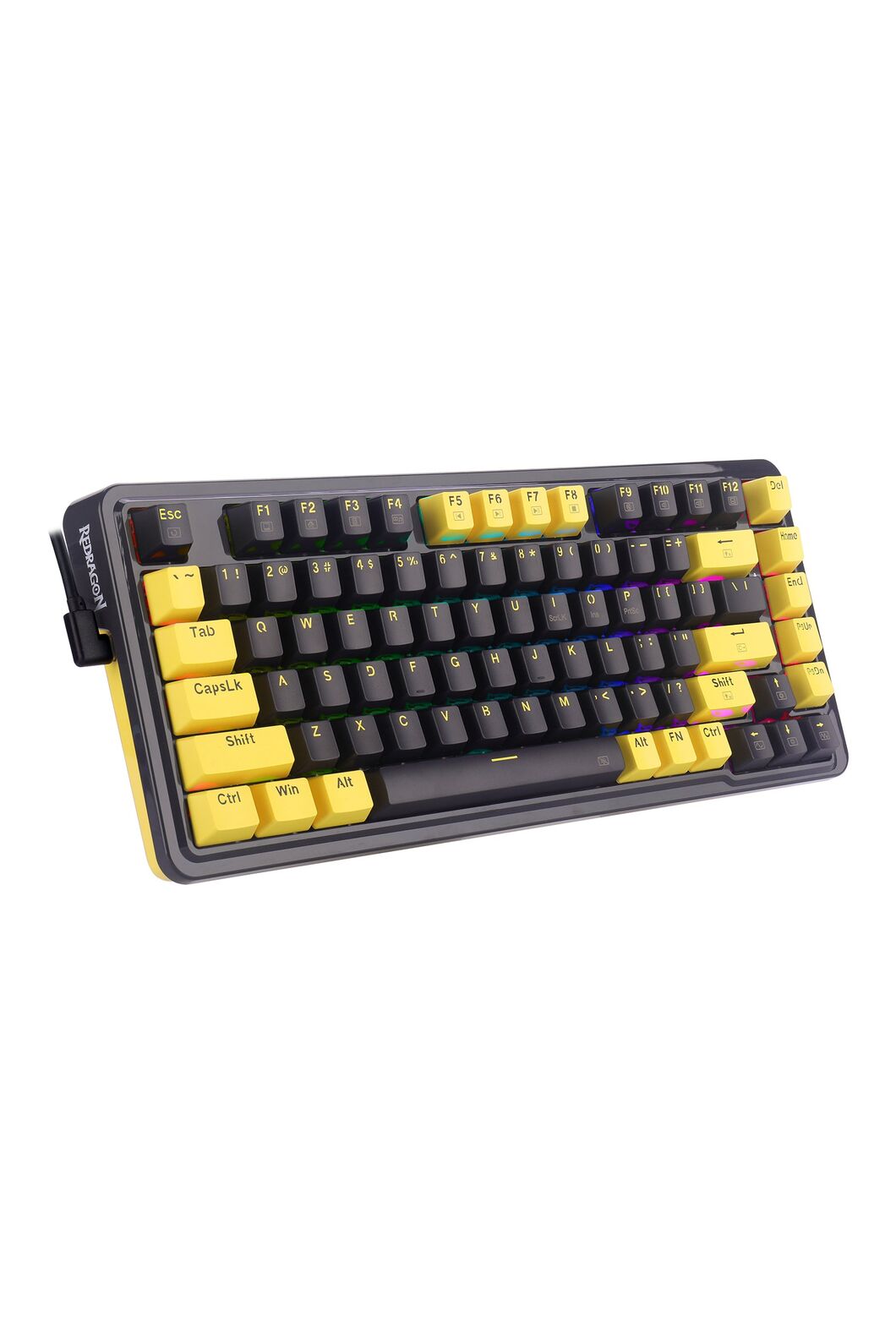 REDRAGON - K649PY-RGB Elf 75% Gasket KB - black