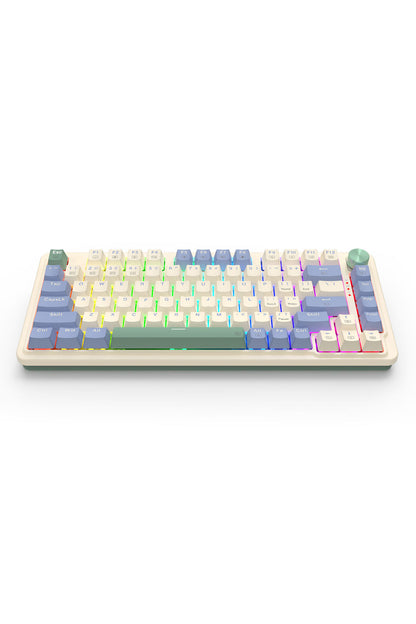 REDRAGON - K673WB-RGB-PRO 75% gasket KB - white