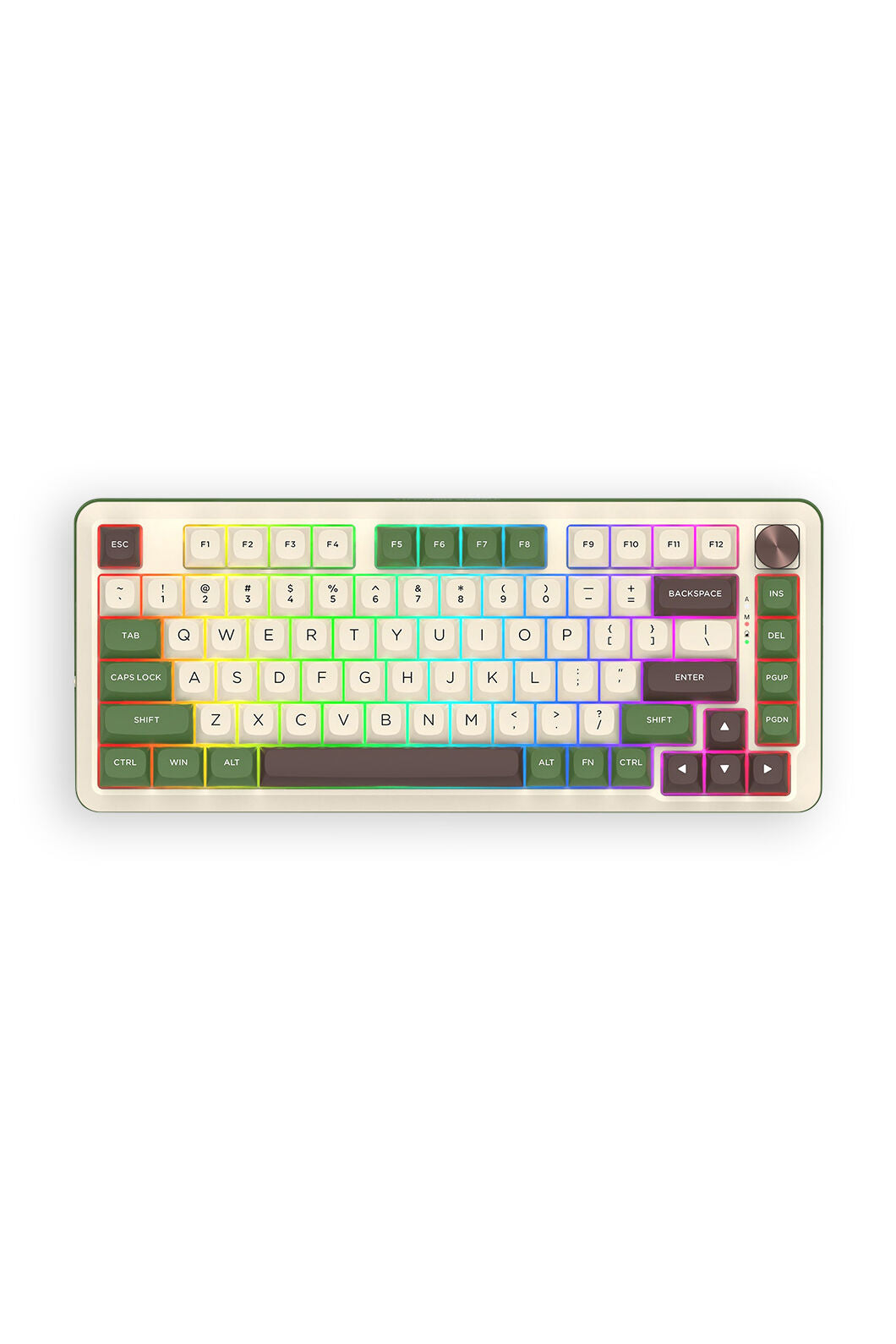 REDRAGON - K673CGC-RGB-PRO Cyrus 75% KB - grey