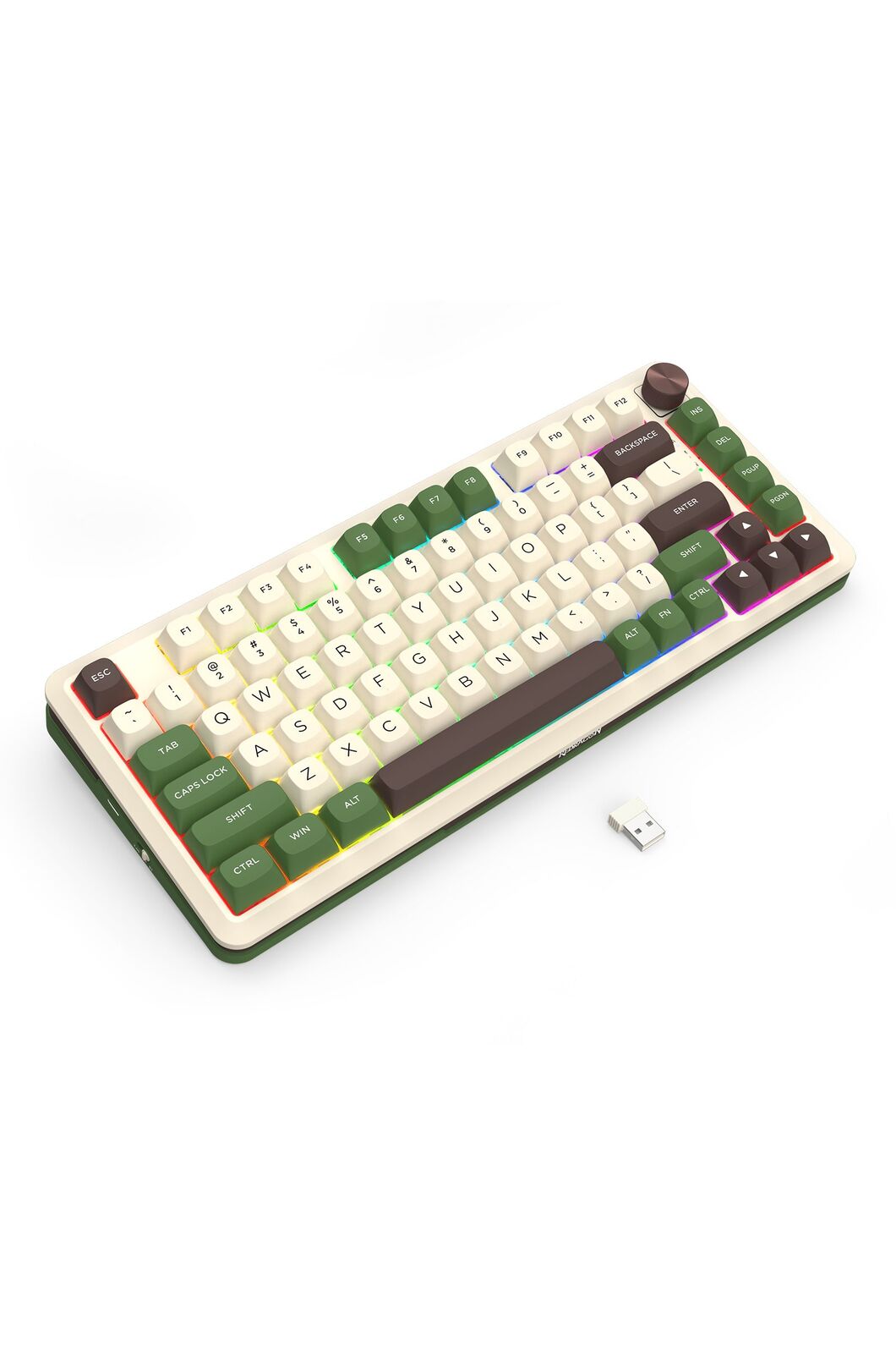 REDRAGON - K673CGC-RGB-PRO Cyrus 75% KB - grey