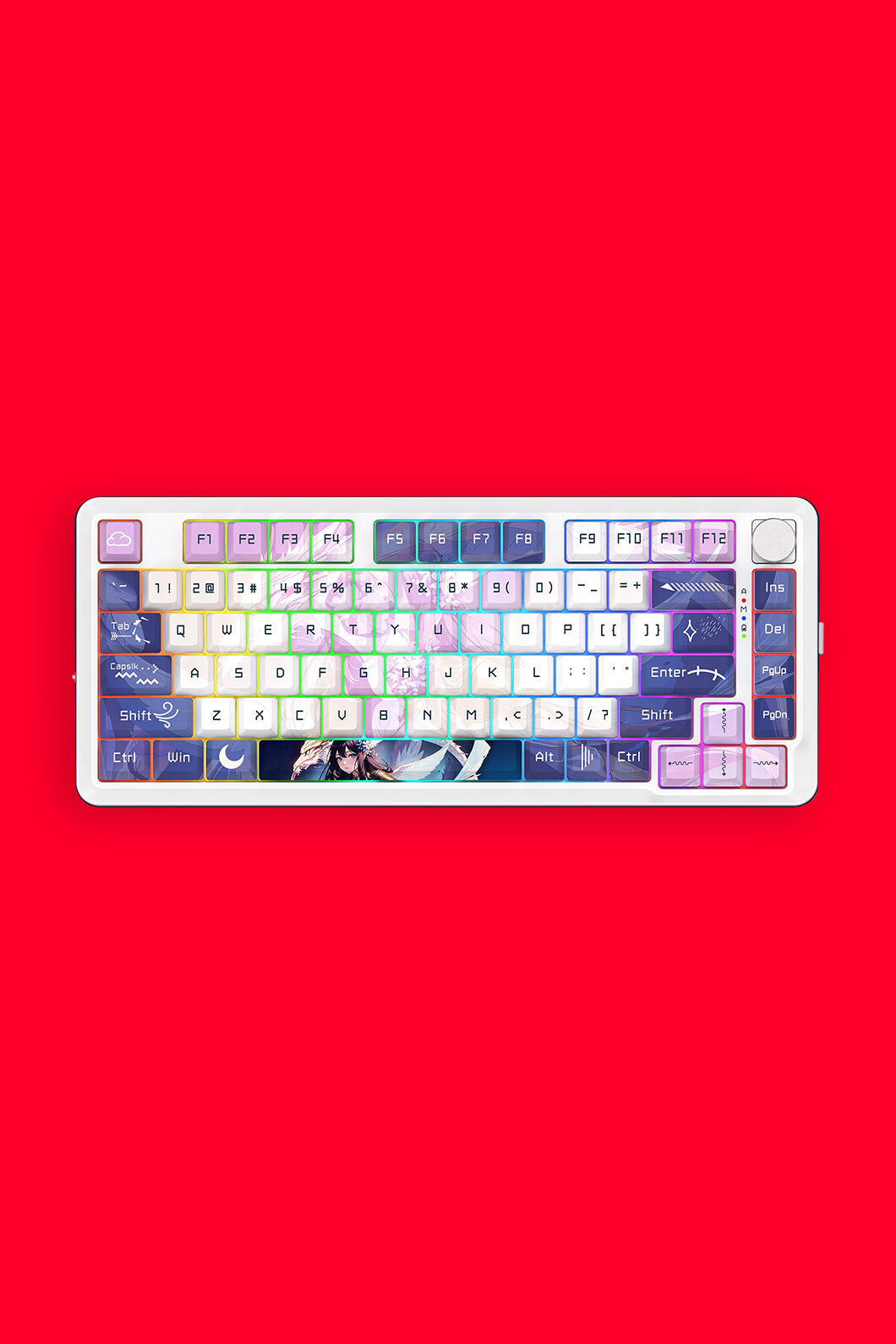 REDRAGON - K681AGC-RGB-PRO Cyrus 75% KB - purple