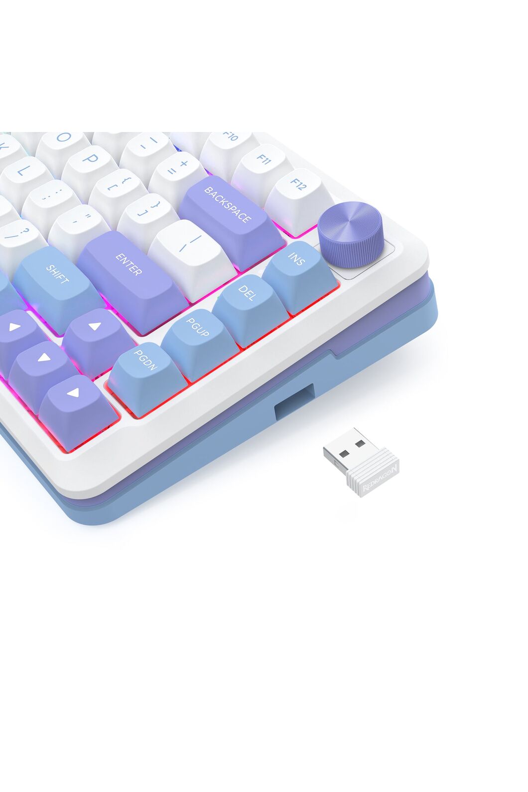 REDRAGON - K681AGC-RGB-PRO Cyrus 75% KB - purple