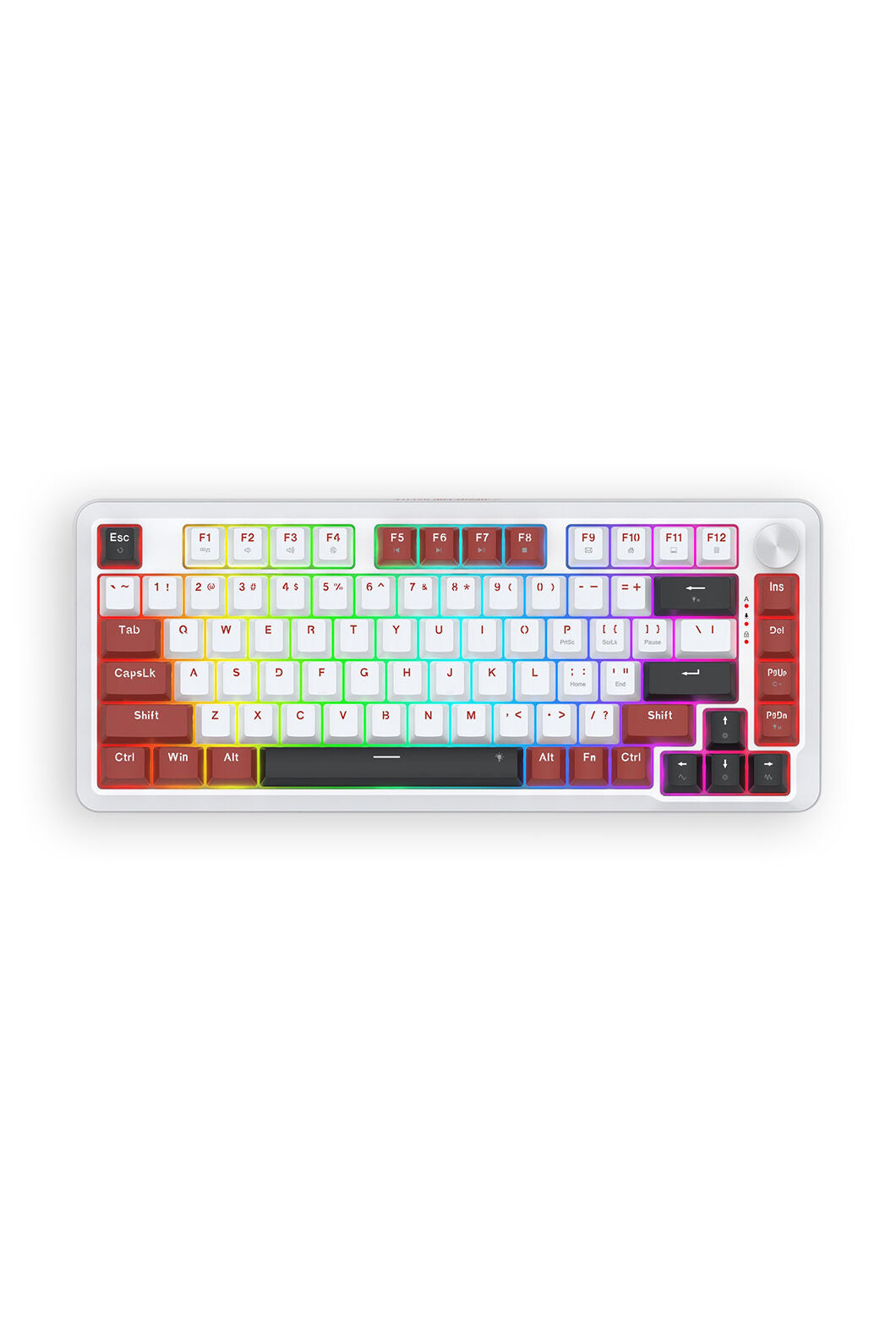 Redragon K721WRB RGB Stormhunter Red 75% Rapid Trigger Magnetic