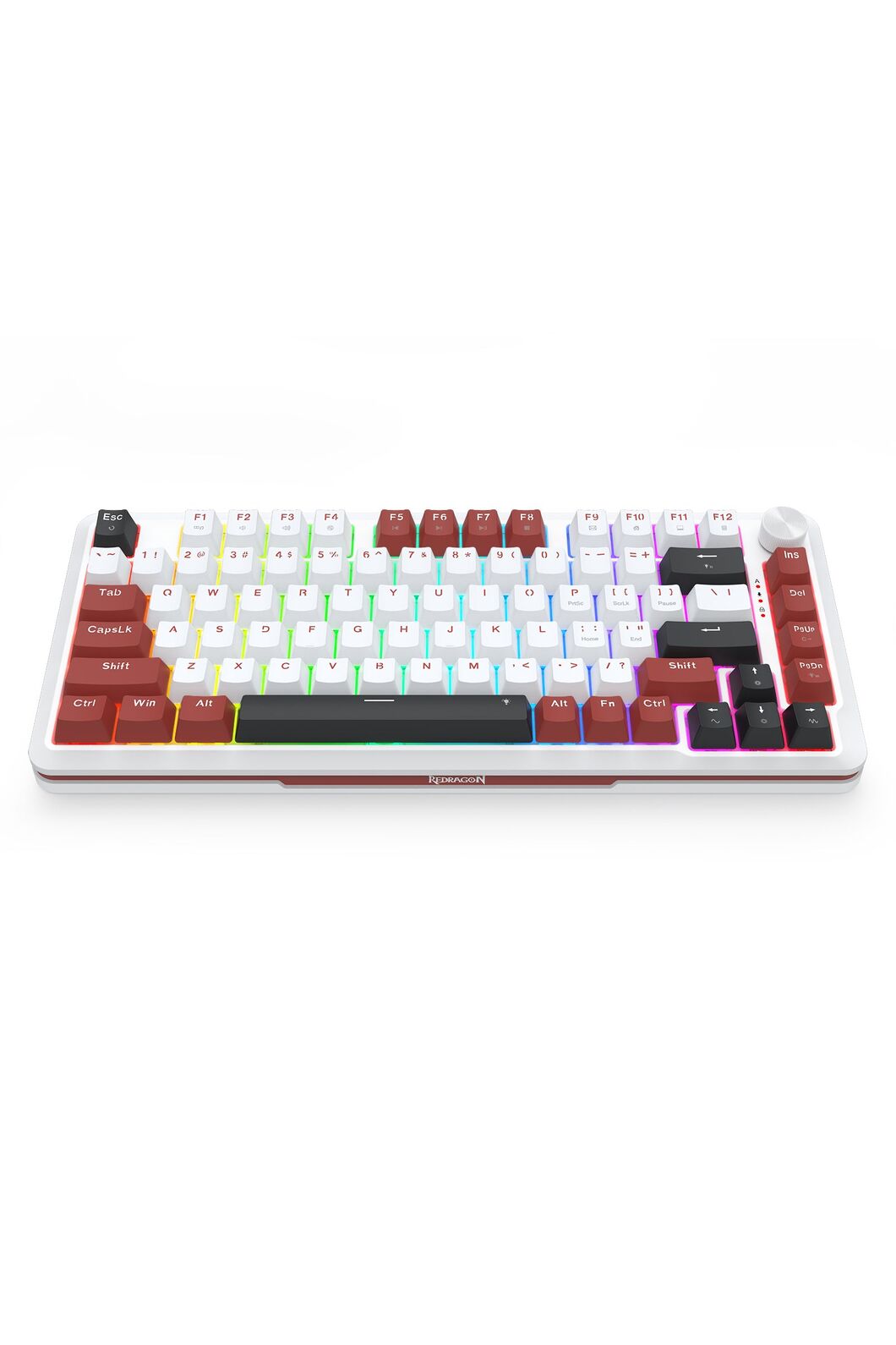 Redragon K721WRB RGB Stormhunter Red 75% Rapid Trigger Magnetic