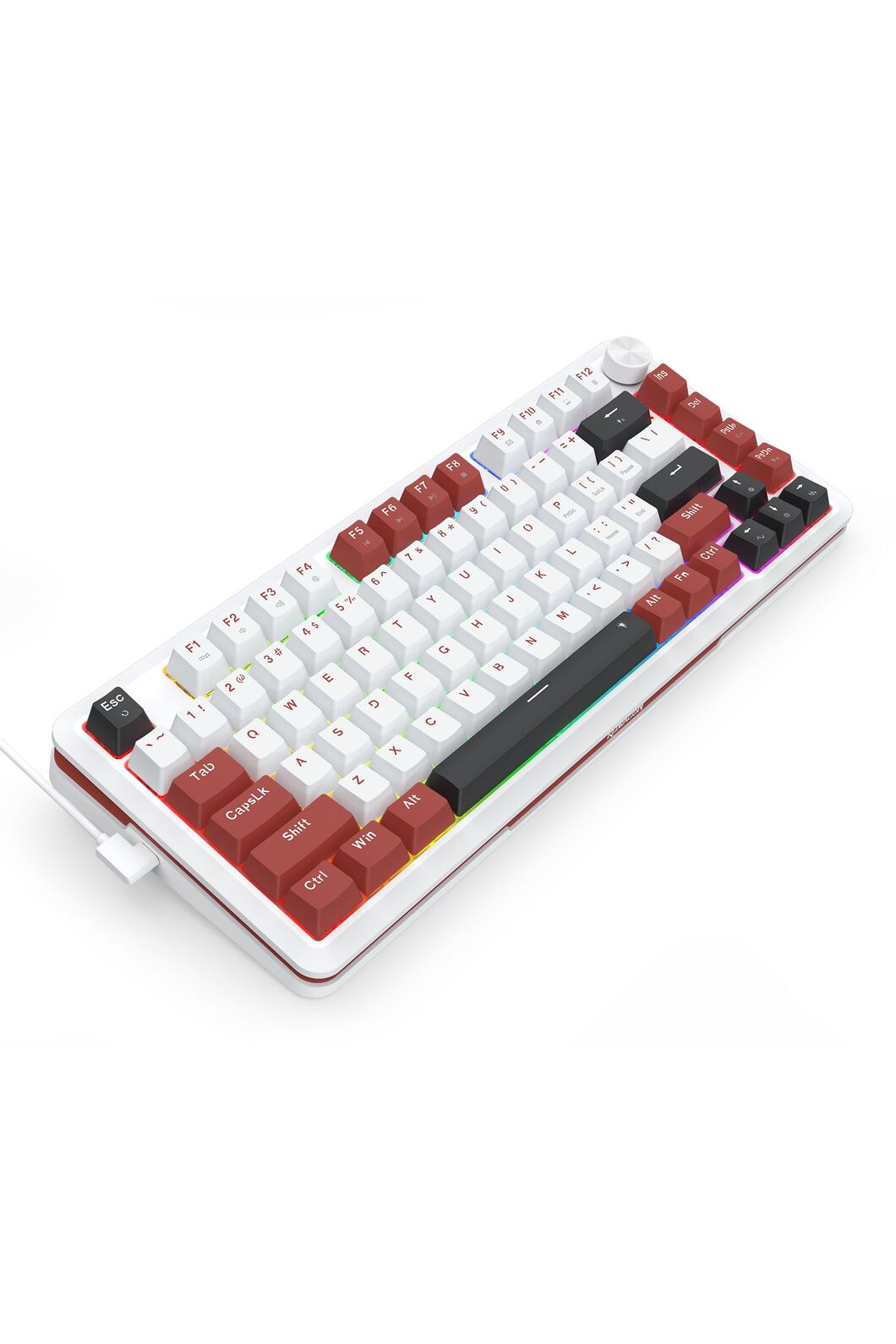 REDRAGON - K721WRB-RGB-M StormhunterRT KB - red