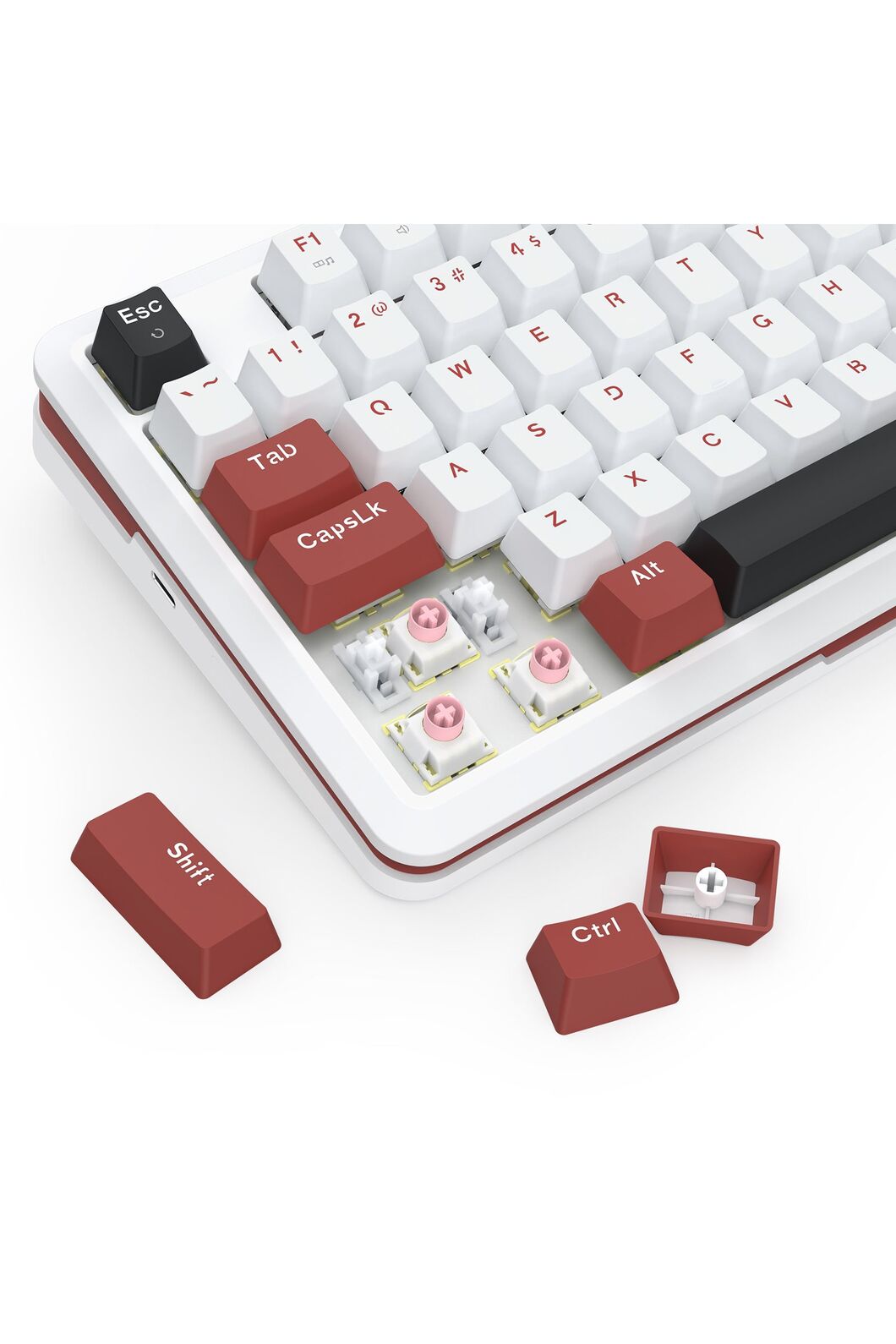 REDRAGON - K721WRB-RGB-M StormhunterRT KB - red