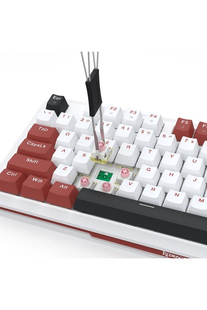 REDRAGON - K721WRB-RGB-M StormhunterRT KB - red