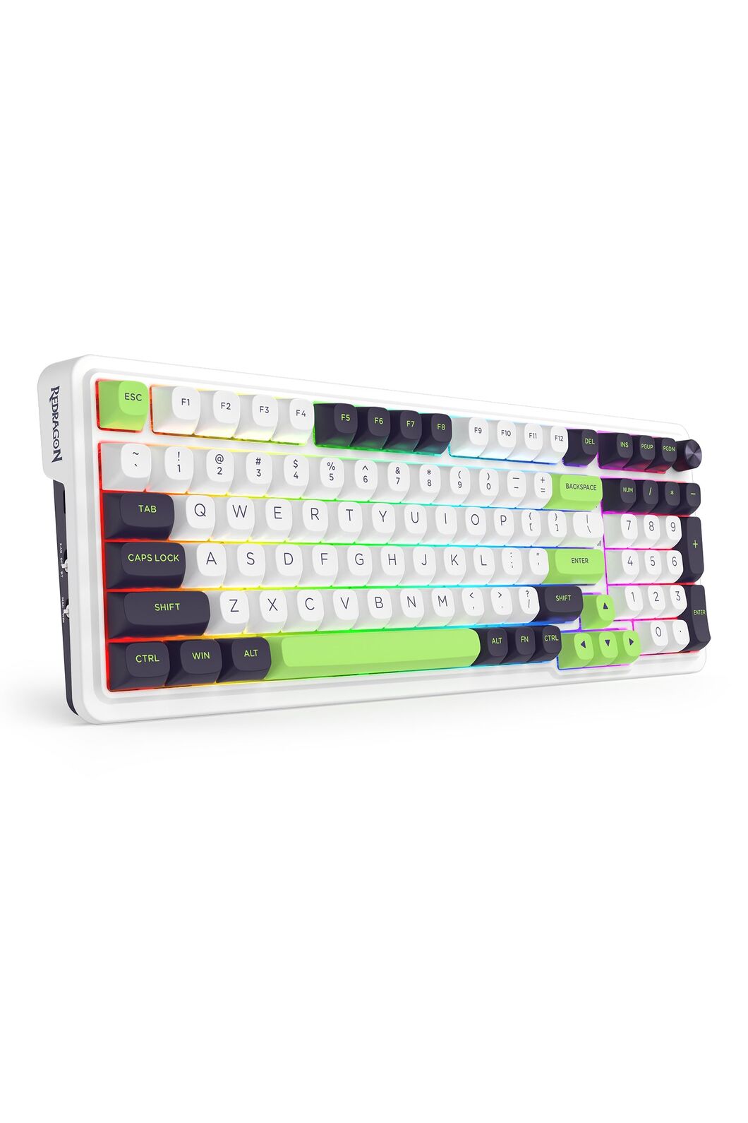 REDRAGON - K686WGB-RGB-MAX EISA 98+1 KB - green
