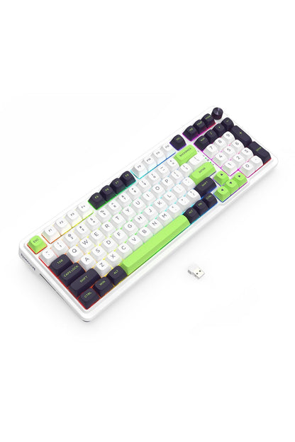 REDRAGON - K686WGB-RGB-MAX EISA 98+1 KB - green