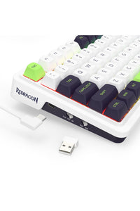 REDRAGON - K686WGB-RGB-MAX EISA 98+1 KB - green