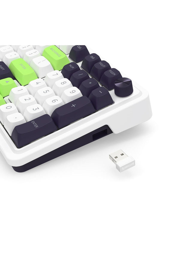 REDRAGON - K686WGB-RGB-MAX EISA 98+1 KB - green