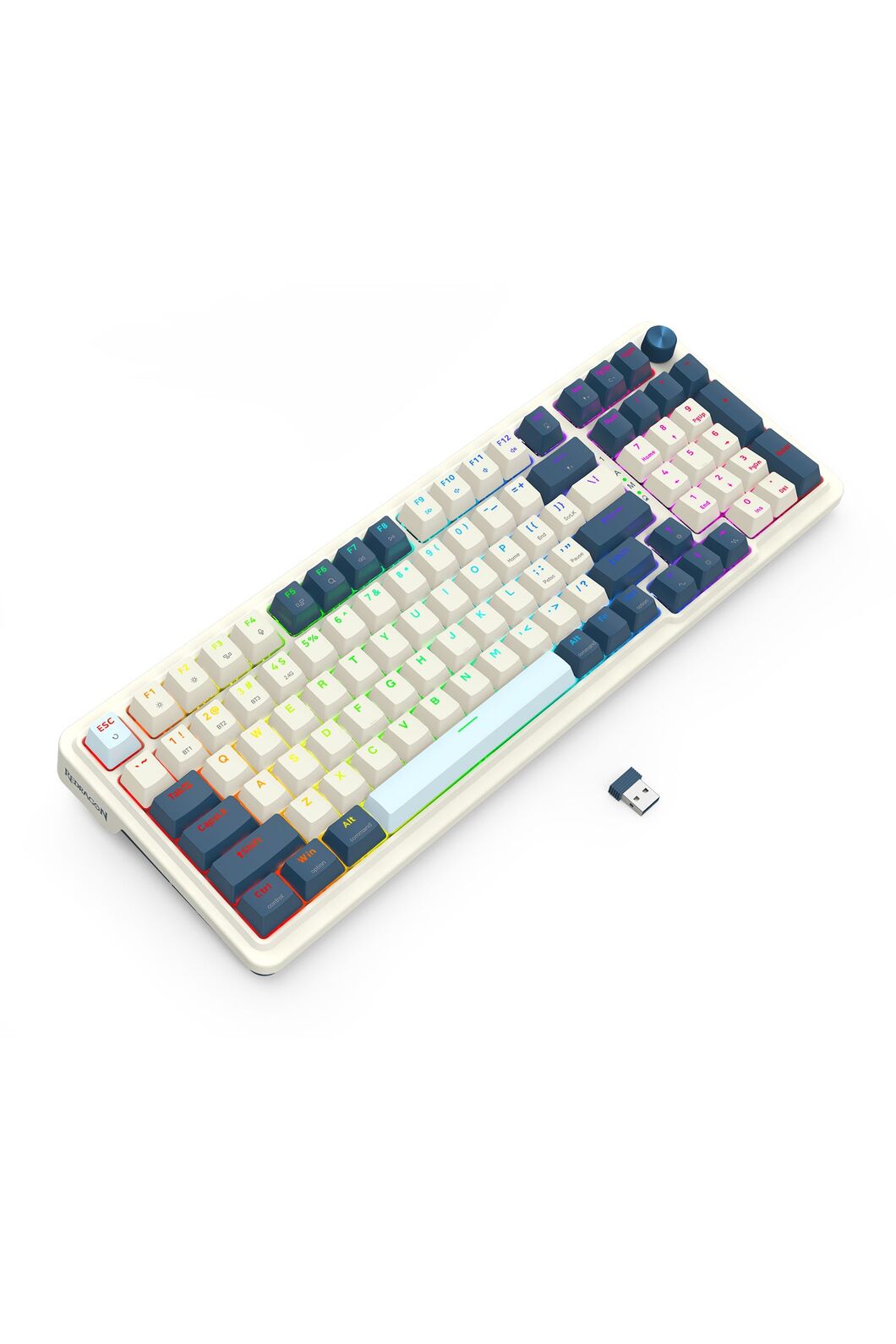 REDRAGON - K686WB-RGB-PRO EISA 98+1 KB - navy
