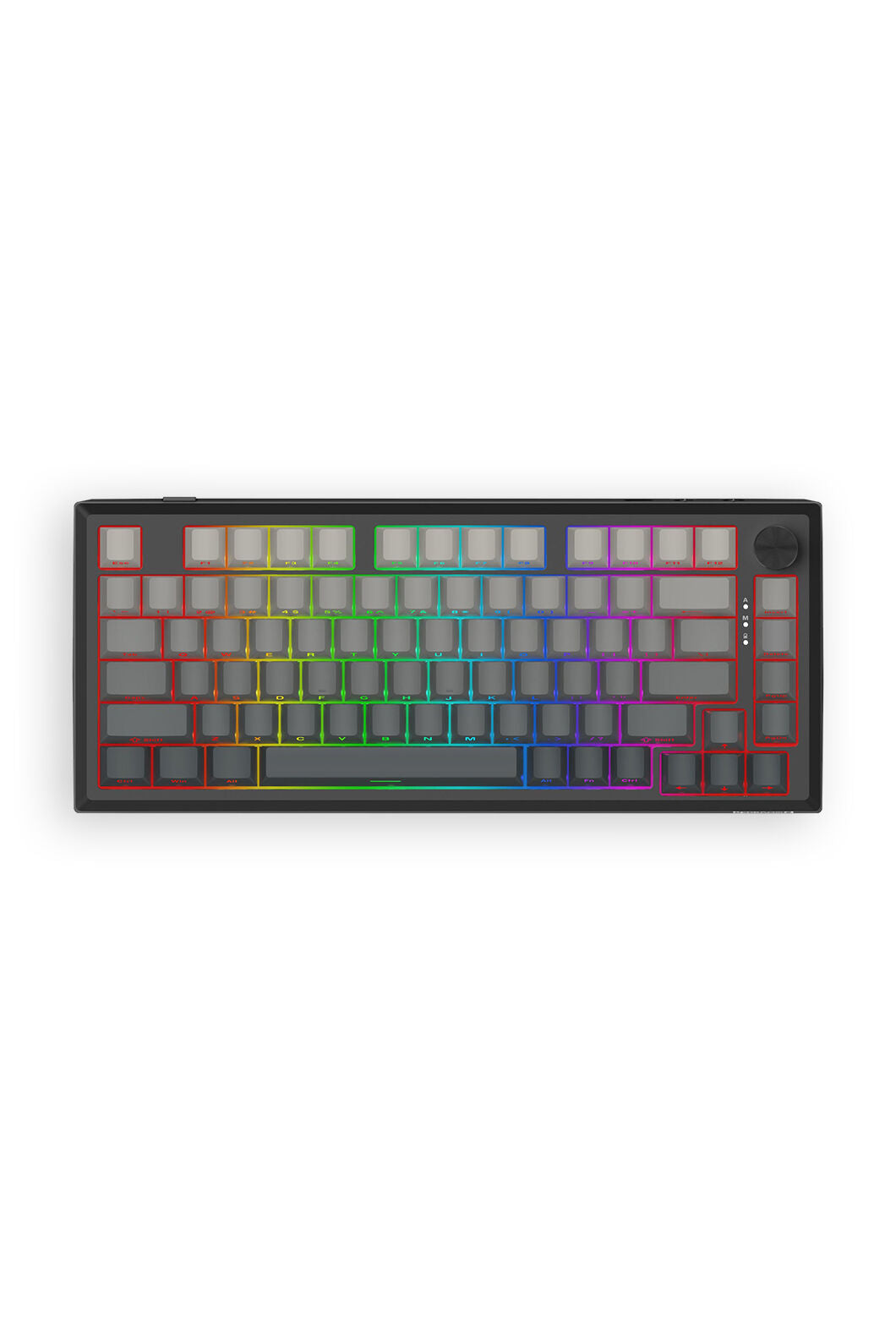 REDRAGON - K687GG-RGB-PRO Freyja Alum KB - grey