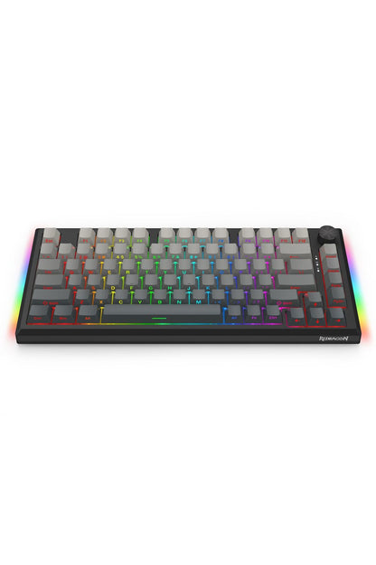 REDRAGON - K687GG-RGB-PRO Freyja Alum KB - grey