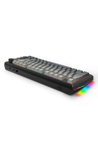 REDRAGON - K687GG-RGB-PRO Freyja Alum KB - grey