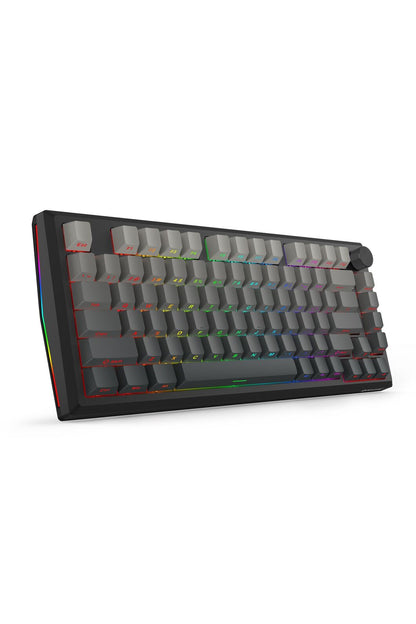 REDRAGON - K687GG-RGB-PRO Freyja Alum KB - grey