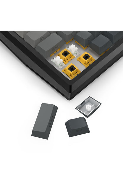 REDRAGON - K687GG-RGB-PRO Freyja Alum KB - grey