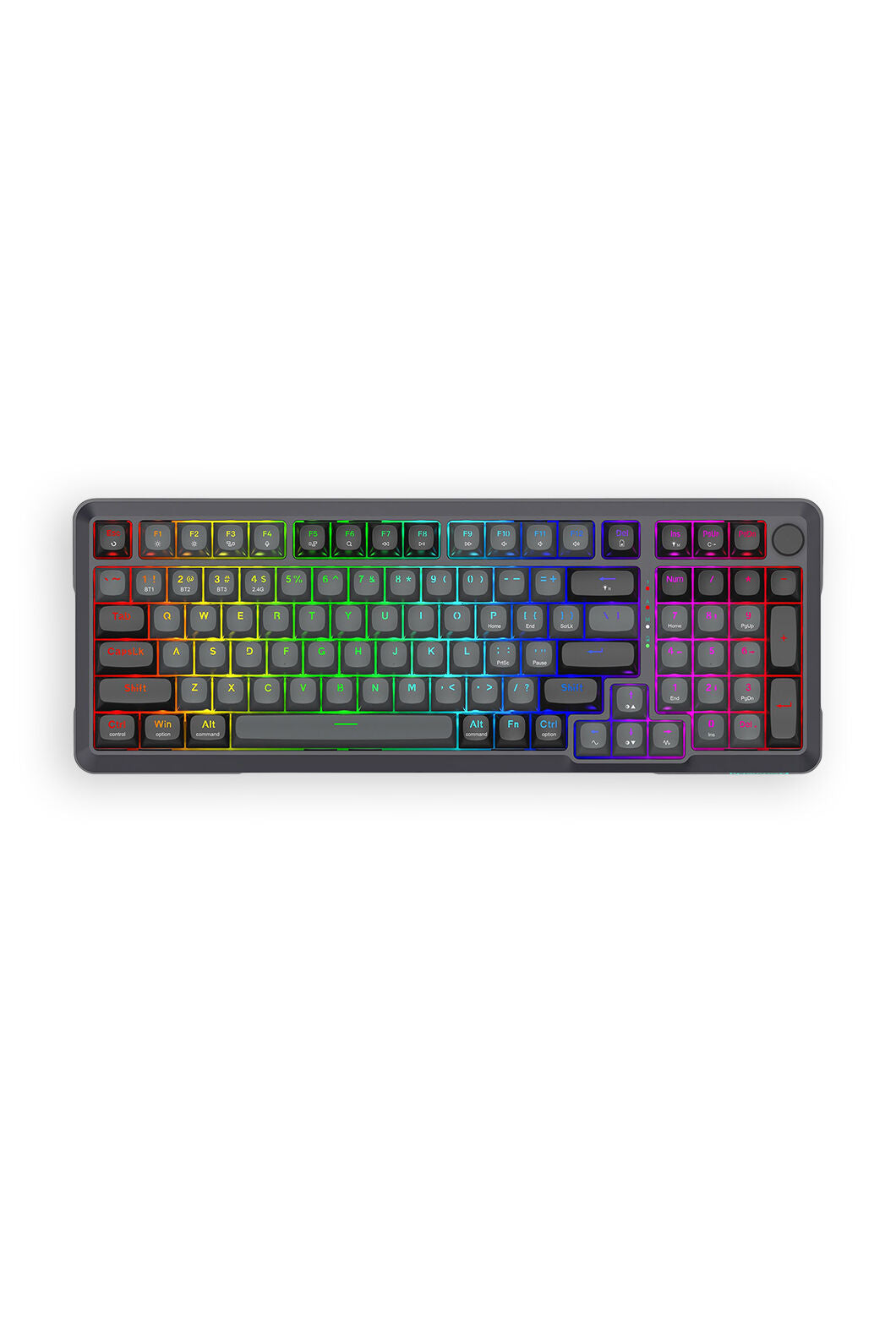 REDRAGON - K688GB-RGB-PRO Bragi Gasket KB - black