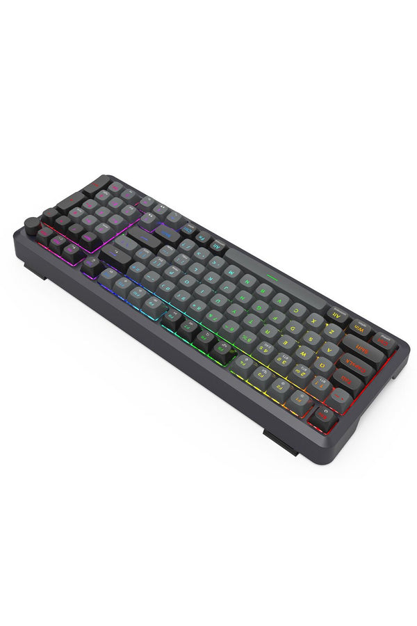 REDRAGON - K688GB-RGB-PRO Bragi Gasket KB - black