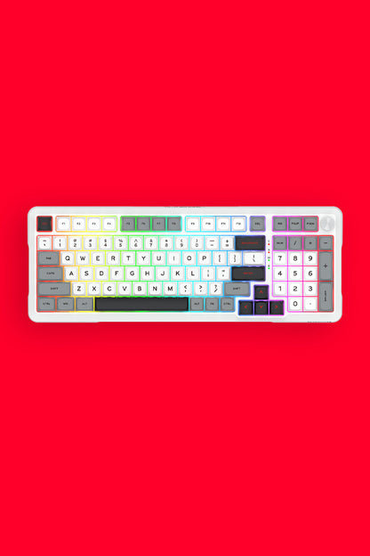 REDRAGON - K689WGL-RGB-PRO BragiGaskey KB - white