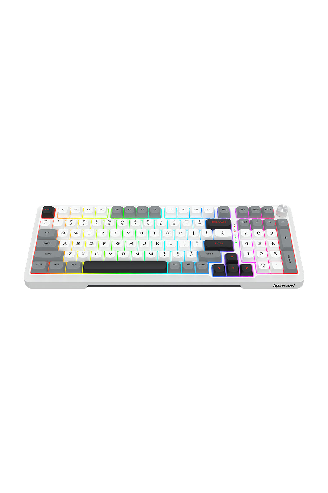 REDRAGON - K689WGL-RGB-PRO BragiGaskey KB - white