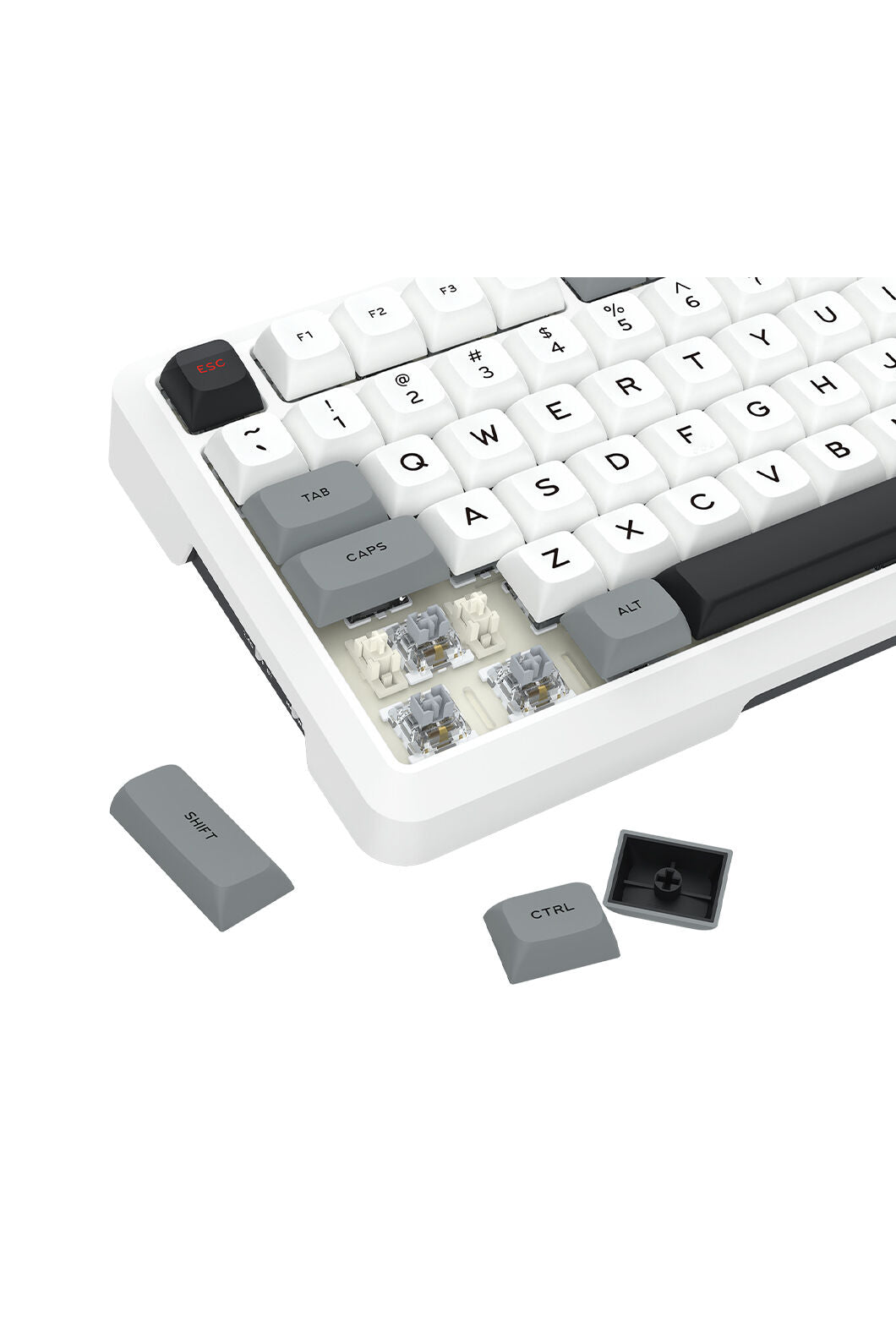 REDRAGON - K689WGL-RGB-PRO BragiGaskey KB - white